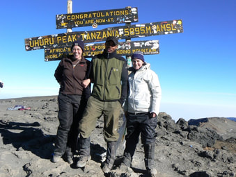 Claire Seaward Summited Mount Kilimanjaro Africa